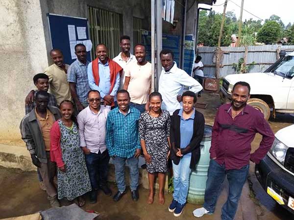 Ethiopian research team