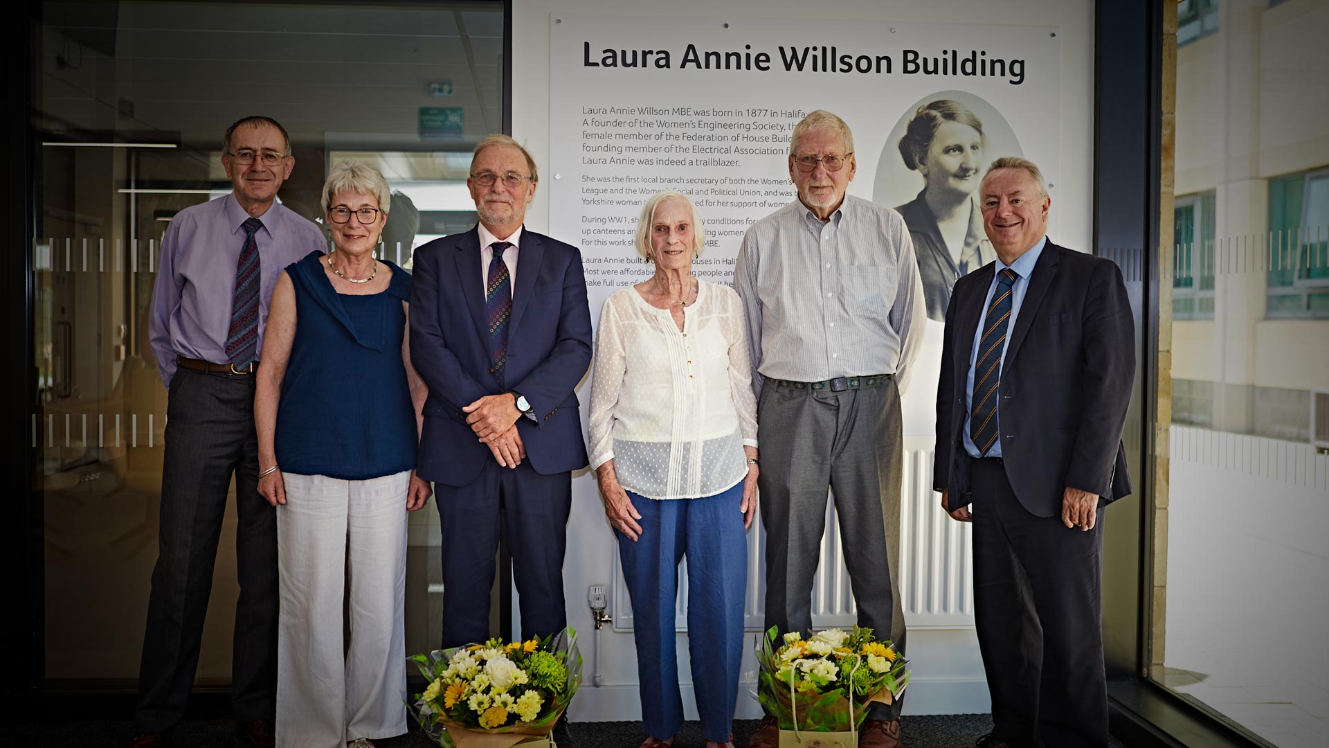 The official opening of the new Laura Annie Willson Building