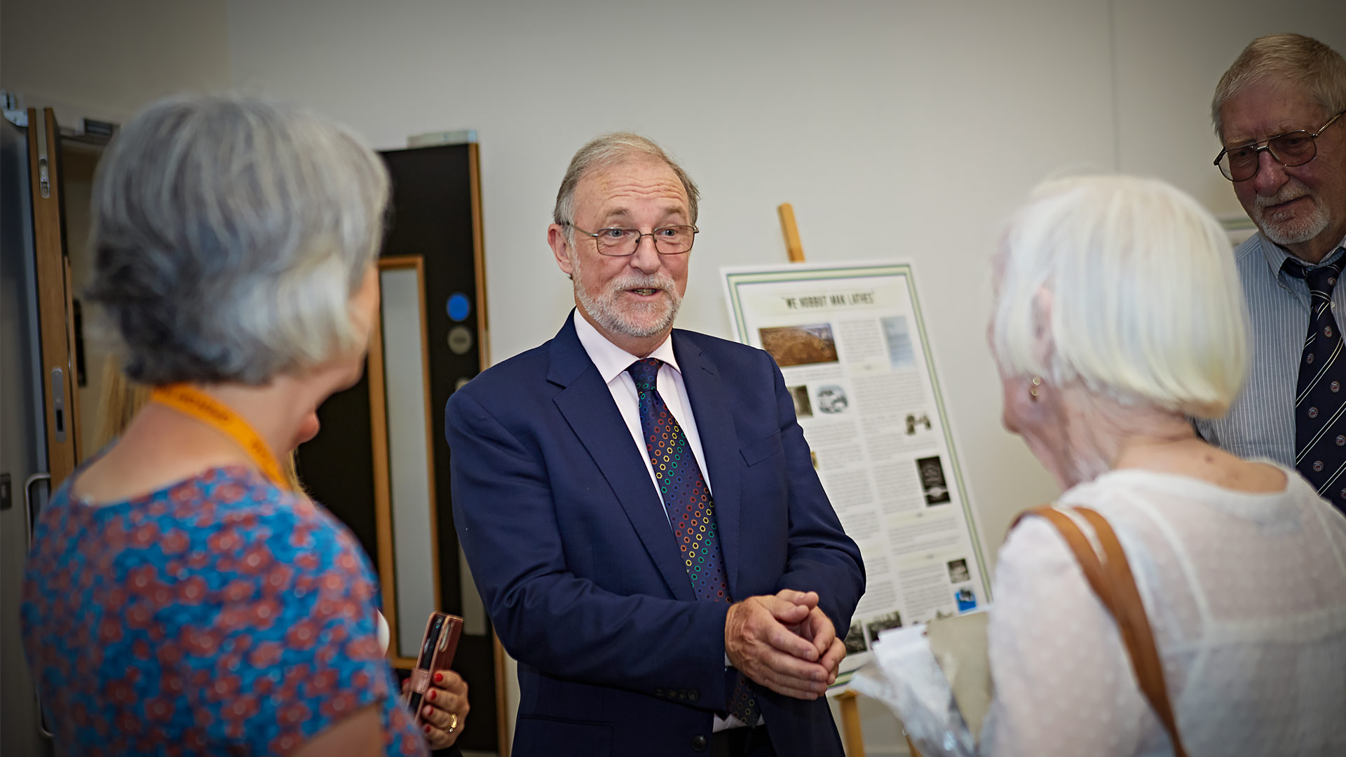 The official opening of the new Laura Annie Willson Building