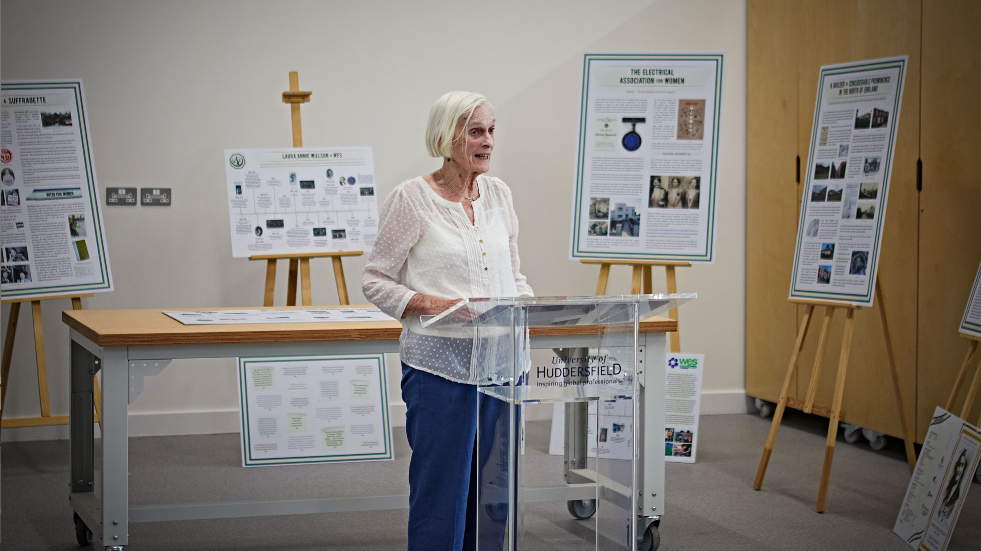 The official opening of the new Laura Annie Willson Building