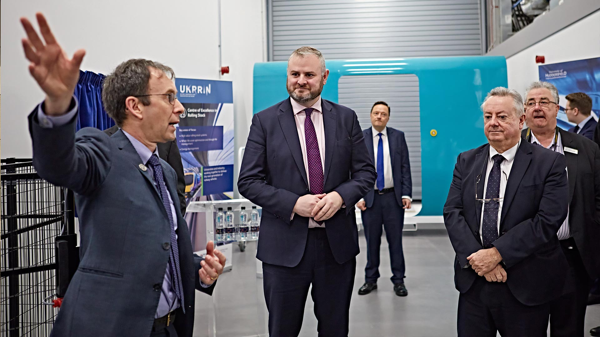 Andrew Stephenson MP toured the new facillties