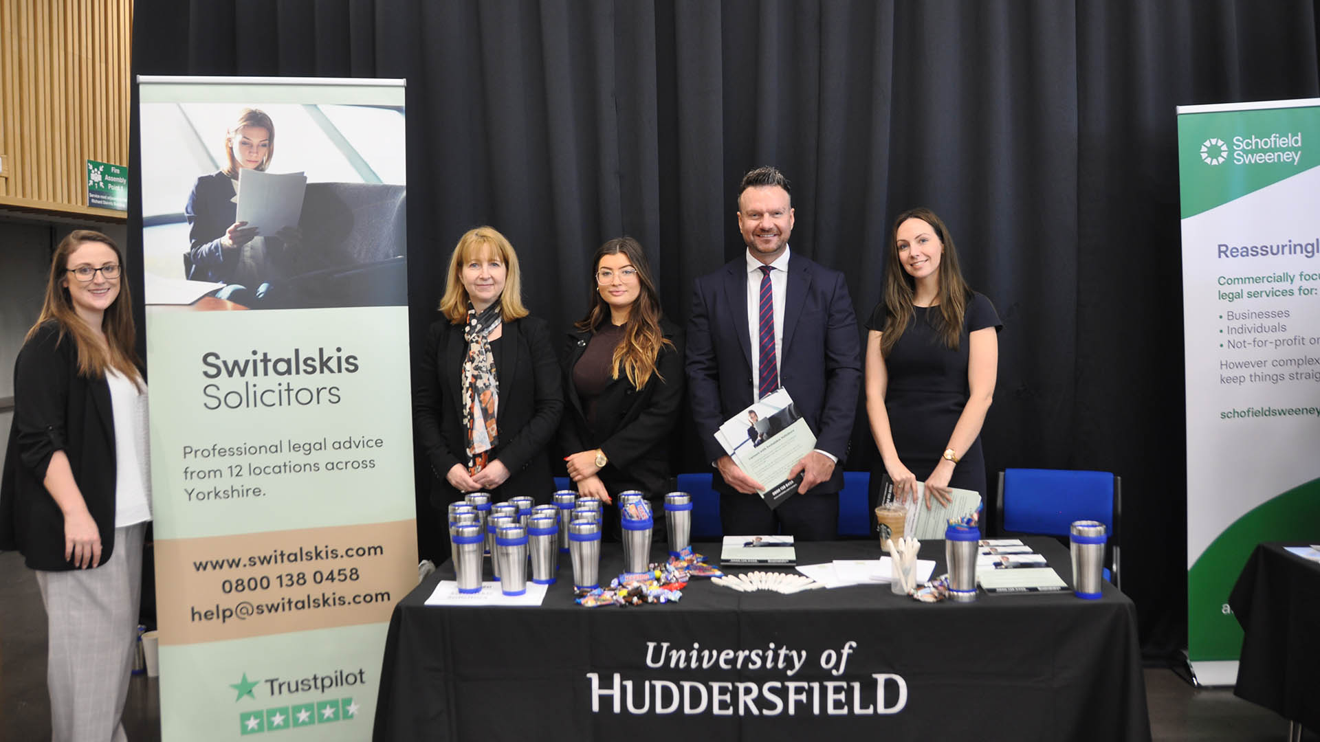 University of Huddersfield hosts inaugural Law Careers Fair