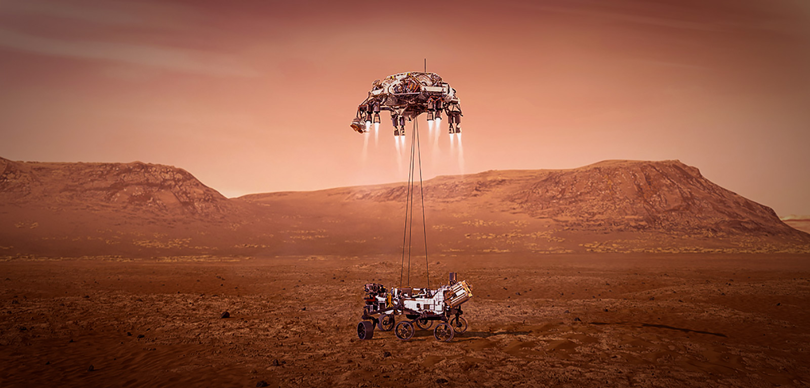 NASA landing the Rovers on Mars