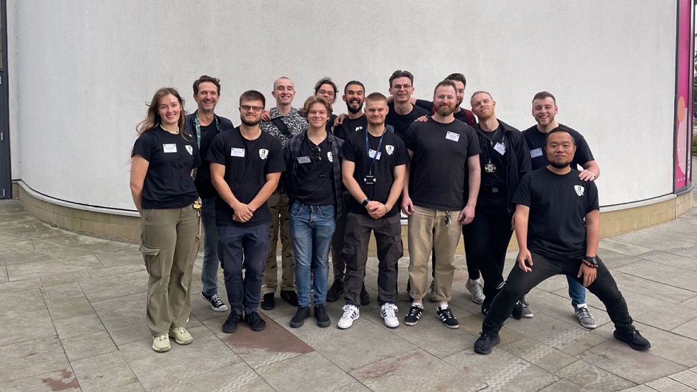 The full AES Technical Support Team