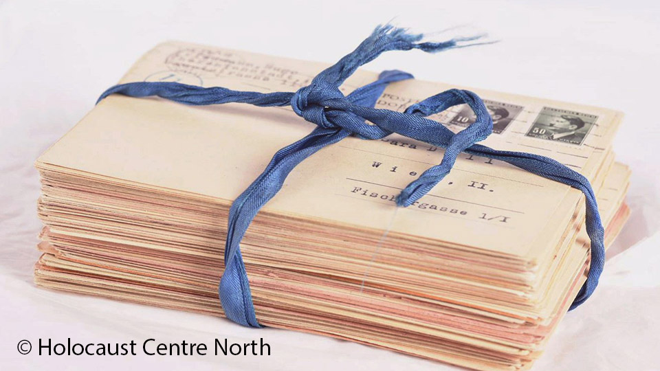 A bundle of letters from Holocaust Centre North