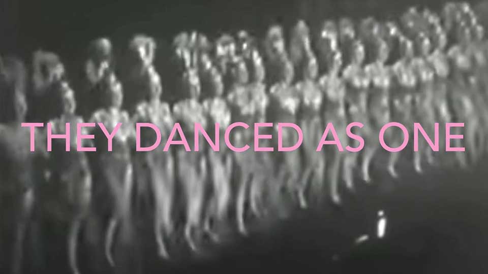 The Tiller Girls dancing