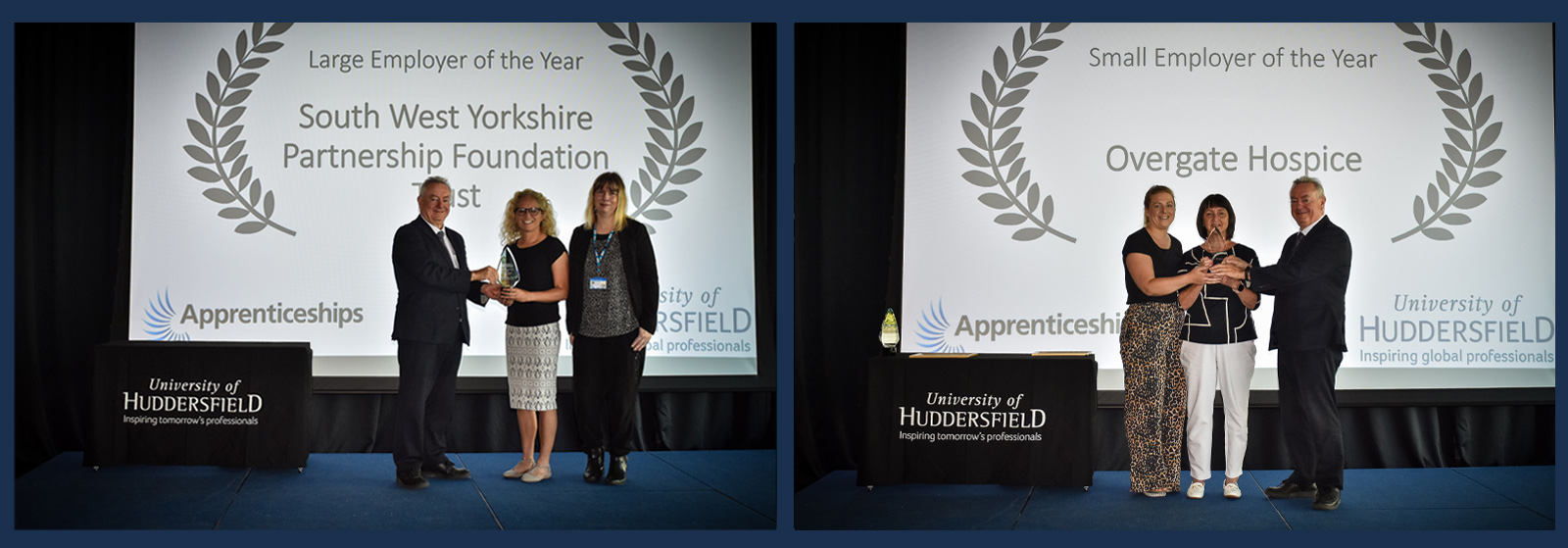Small Employer of the Year and Large Employer of the Year were also presented