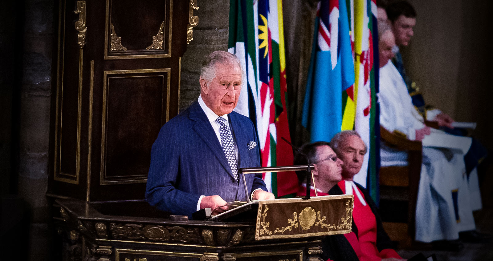 His Majesty The King speaking at the Commonwealth Day Service of Celebrations 2023