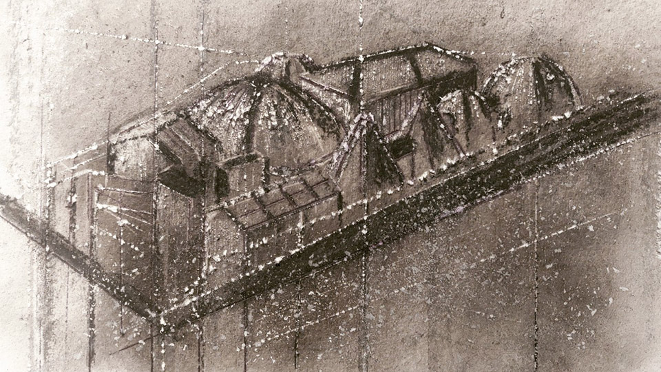 A painting called Innovation by Frank To