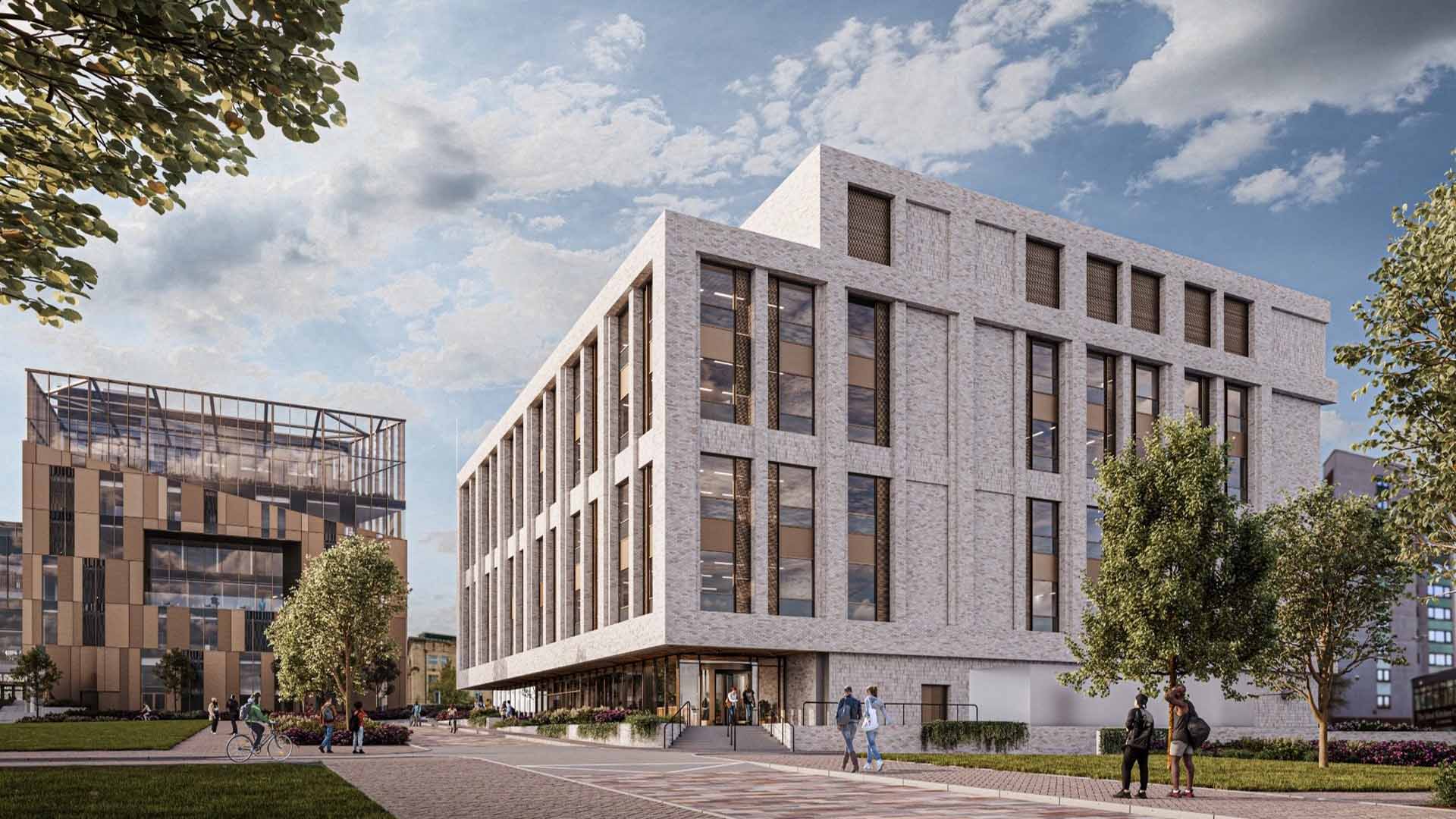 The National Health Innovation Campus building two
