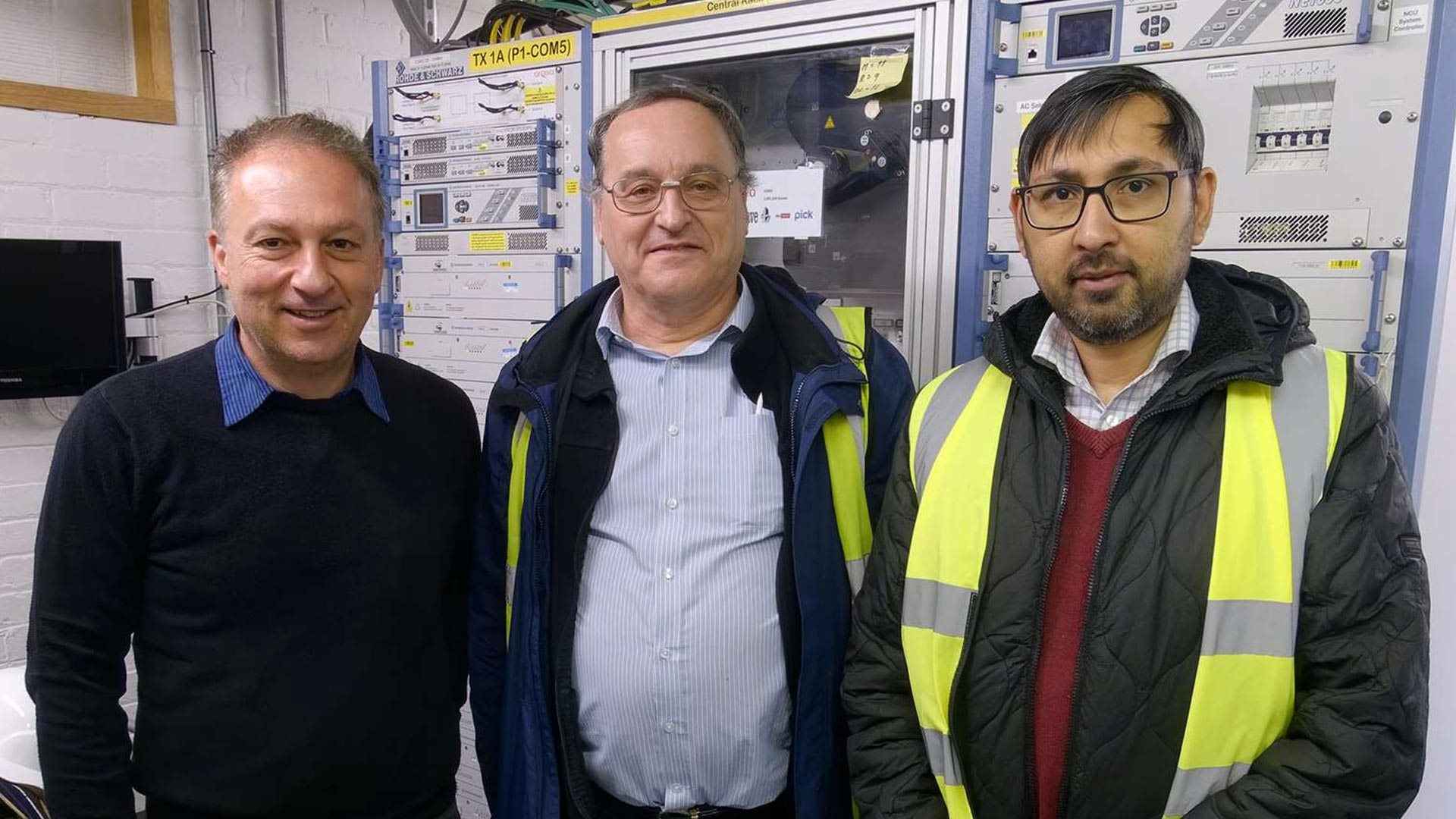 Three University of Huddersfield academics including Professor Pavlos Lazaridis