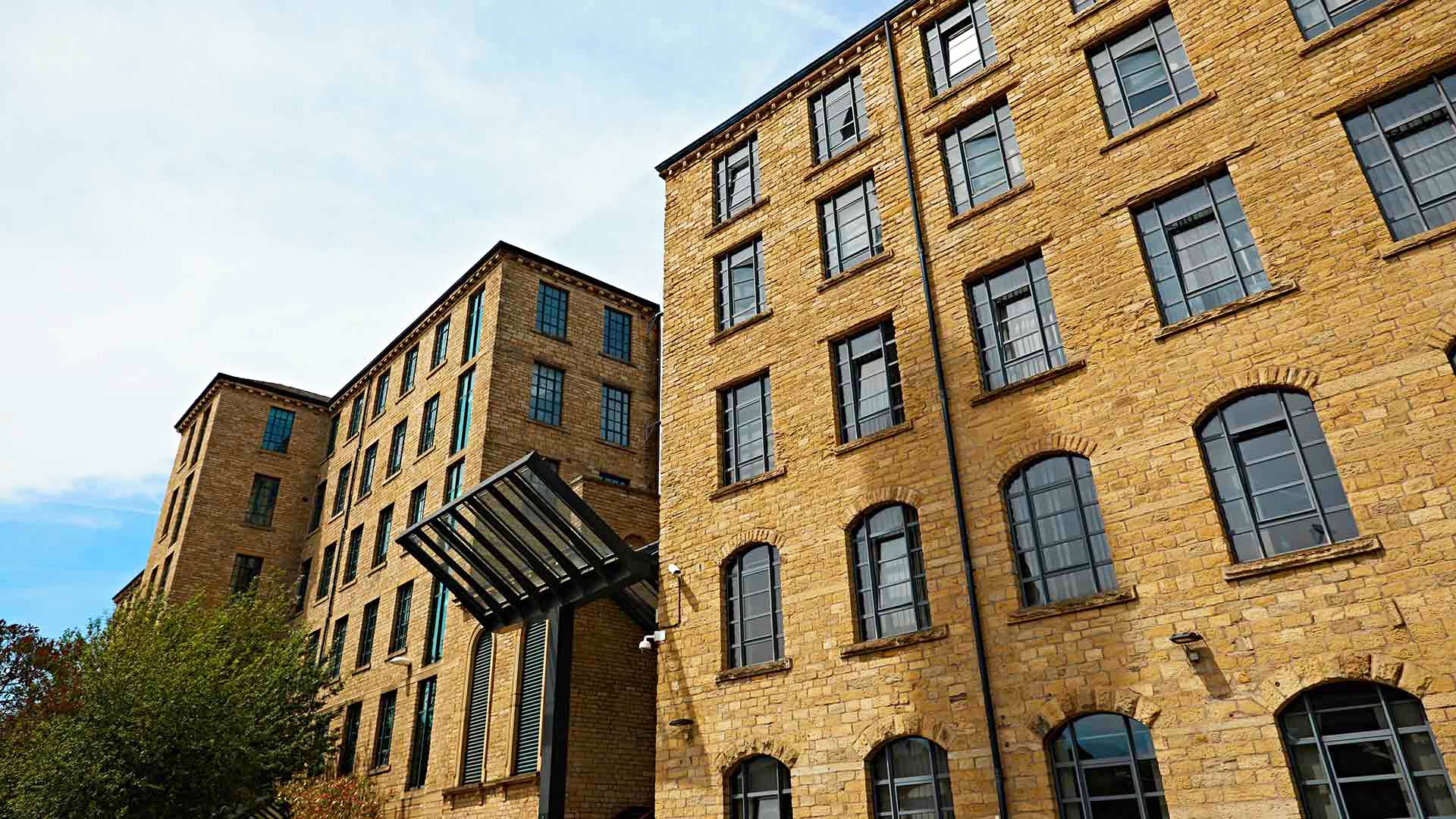 The Haslett Building at the University of Huddersfield