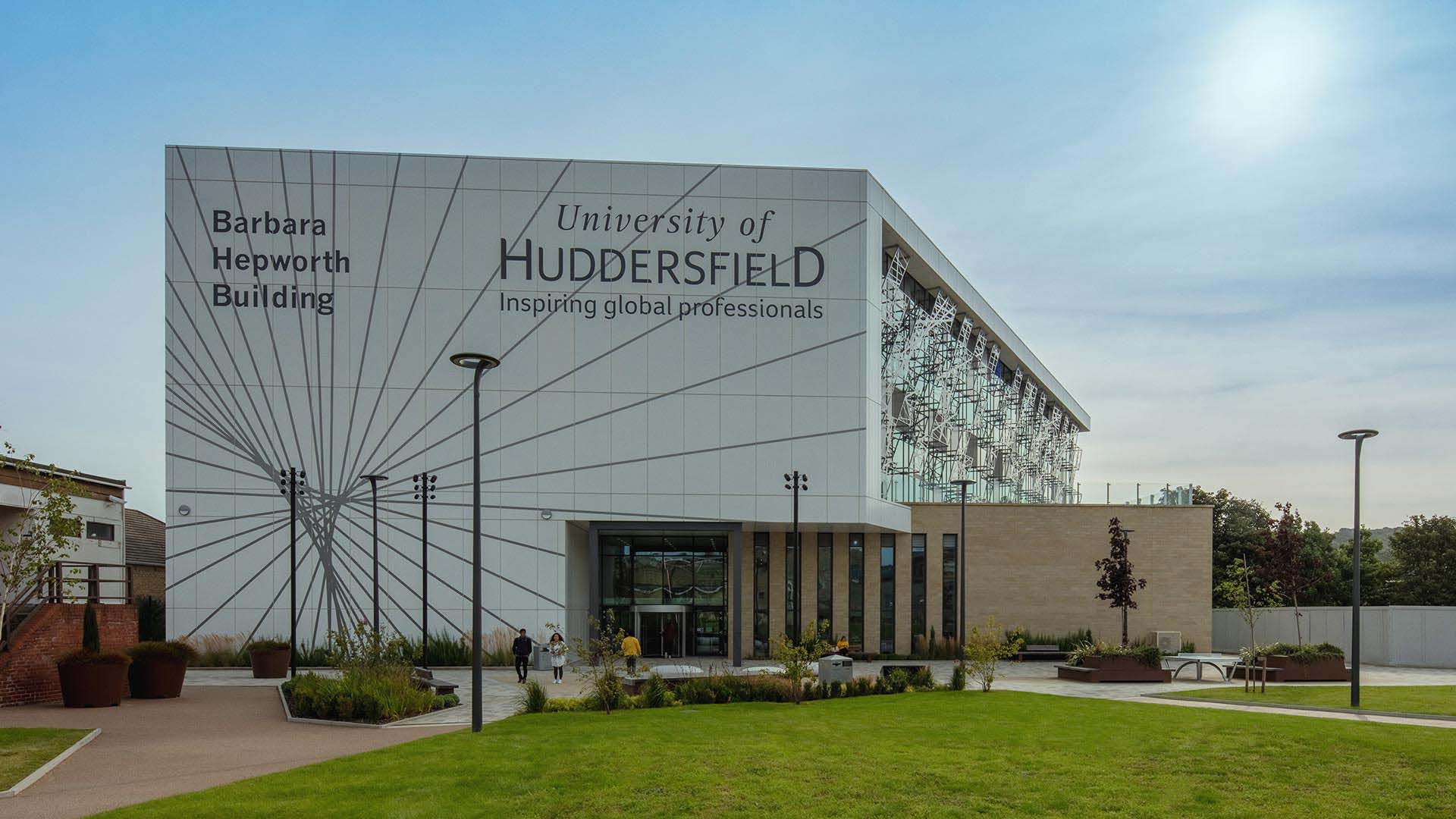 A view of the Barbara Hepworth Building