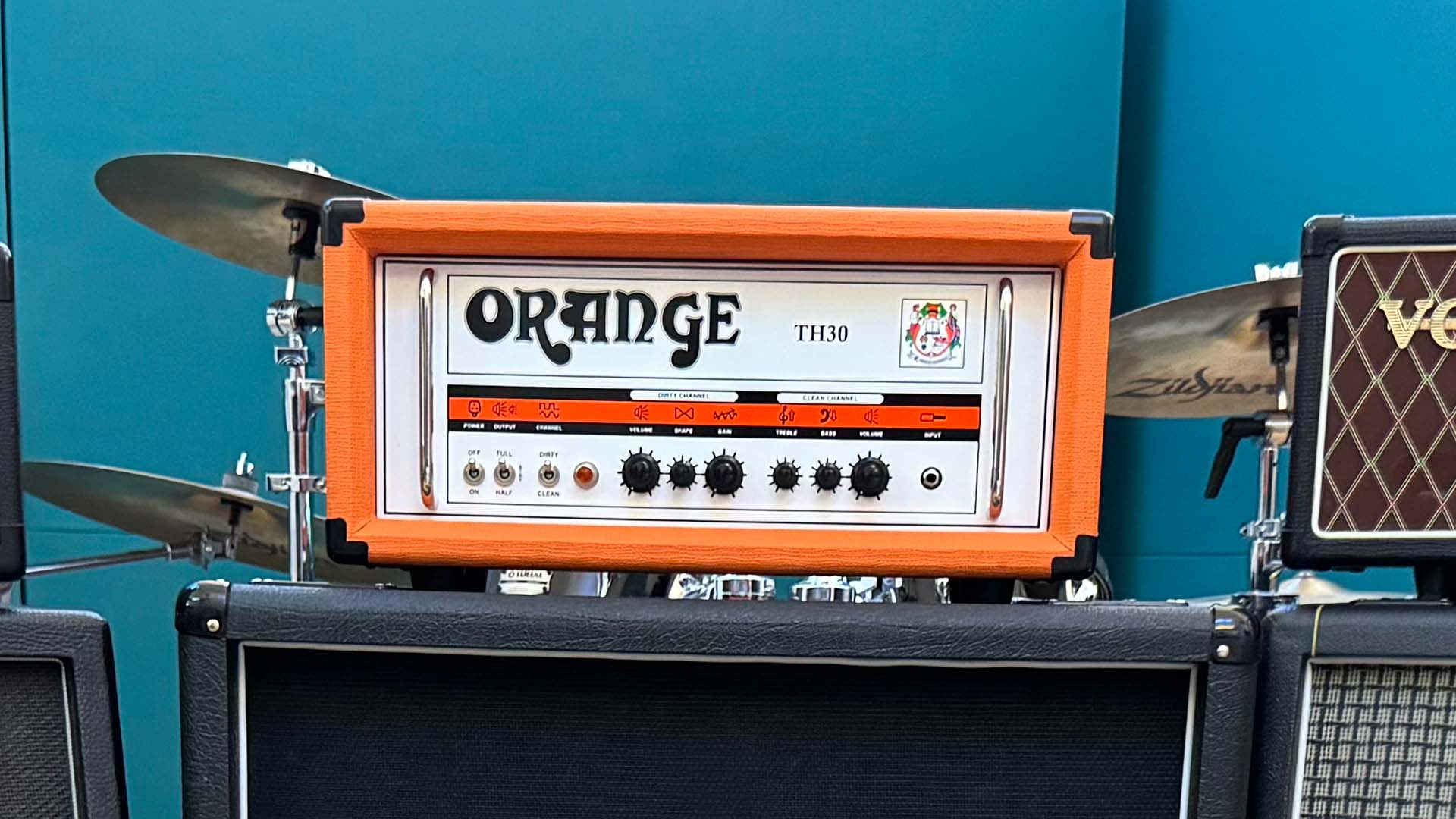 The Orange is made by Matamp, based in the village of Meltham a few miles from the university.