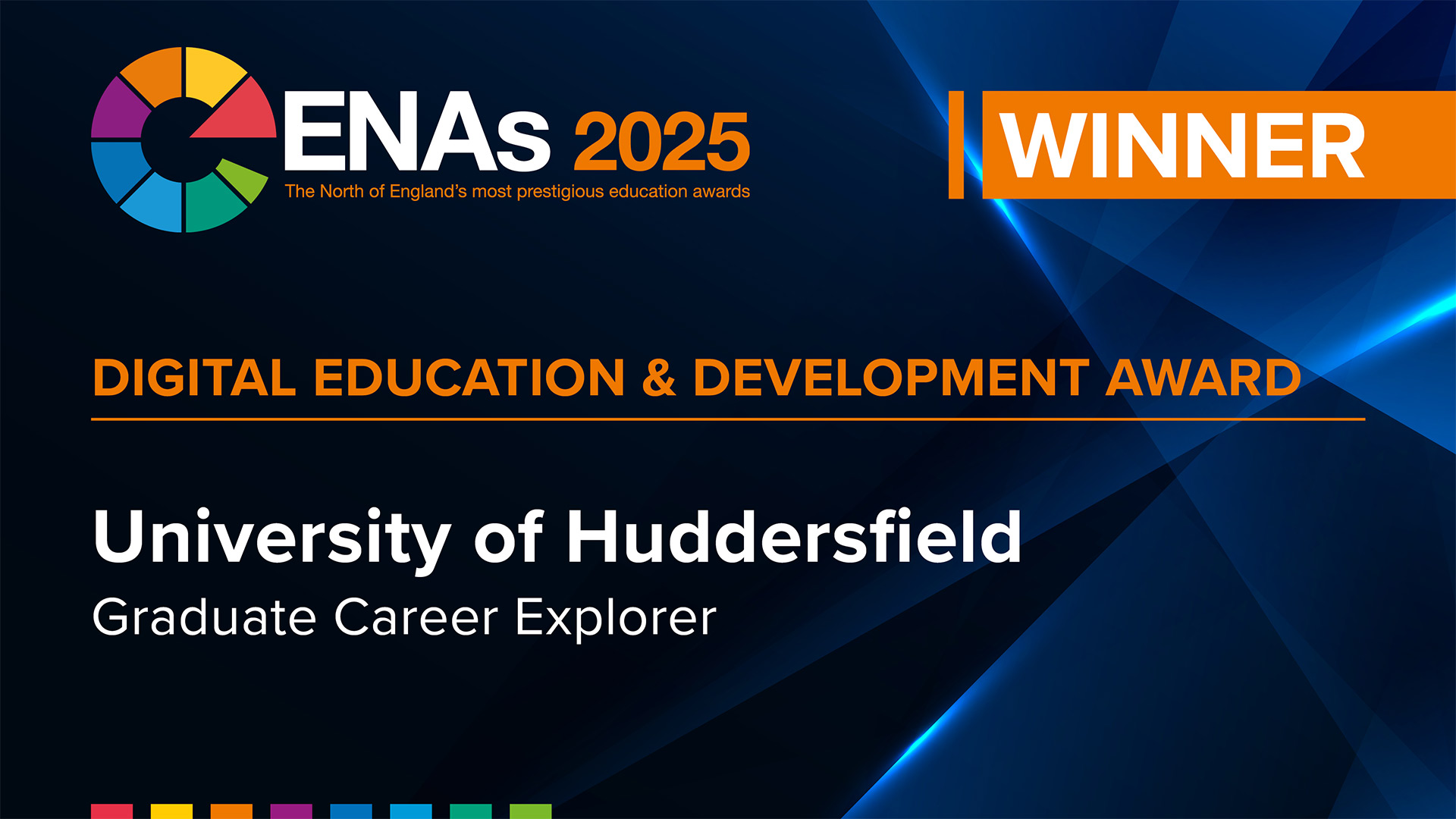 Educate North Awards 2025 - winners badge