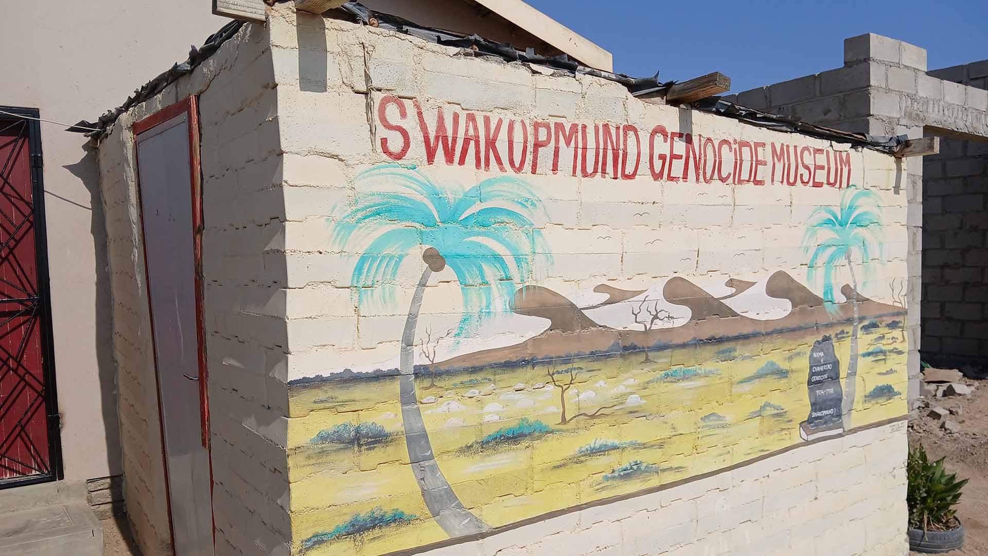 The genocide museum in Swakopmund
