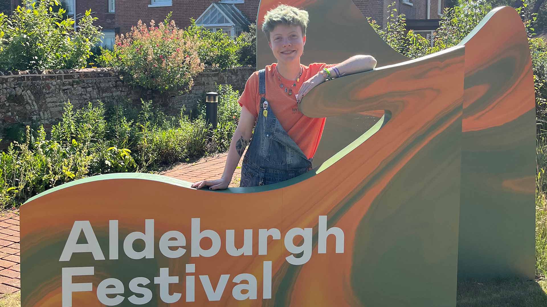 Theo Kelly at the Aldeburgh Music and Culture festival
