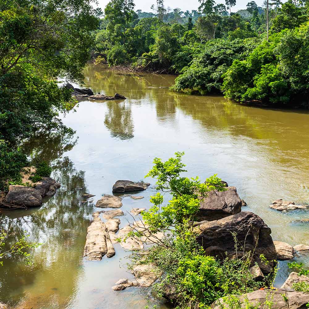 a river in Nigeria
