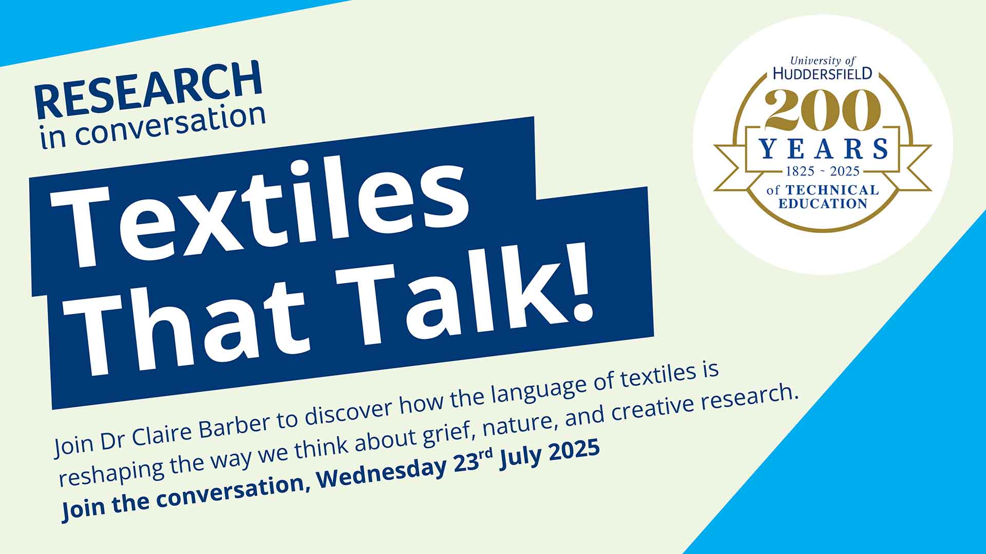 Research in conversation banner