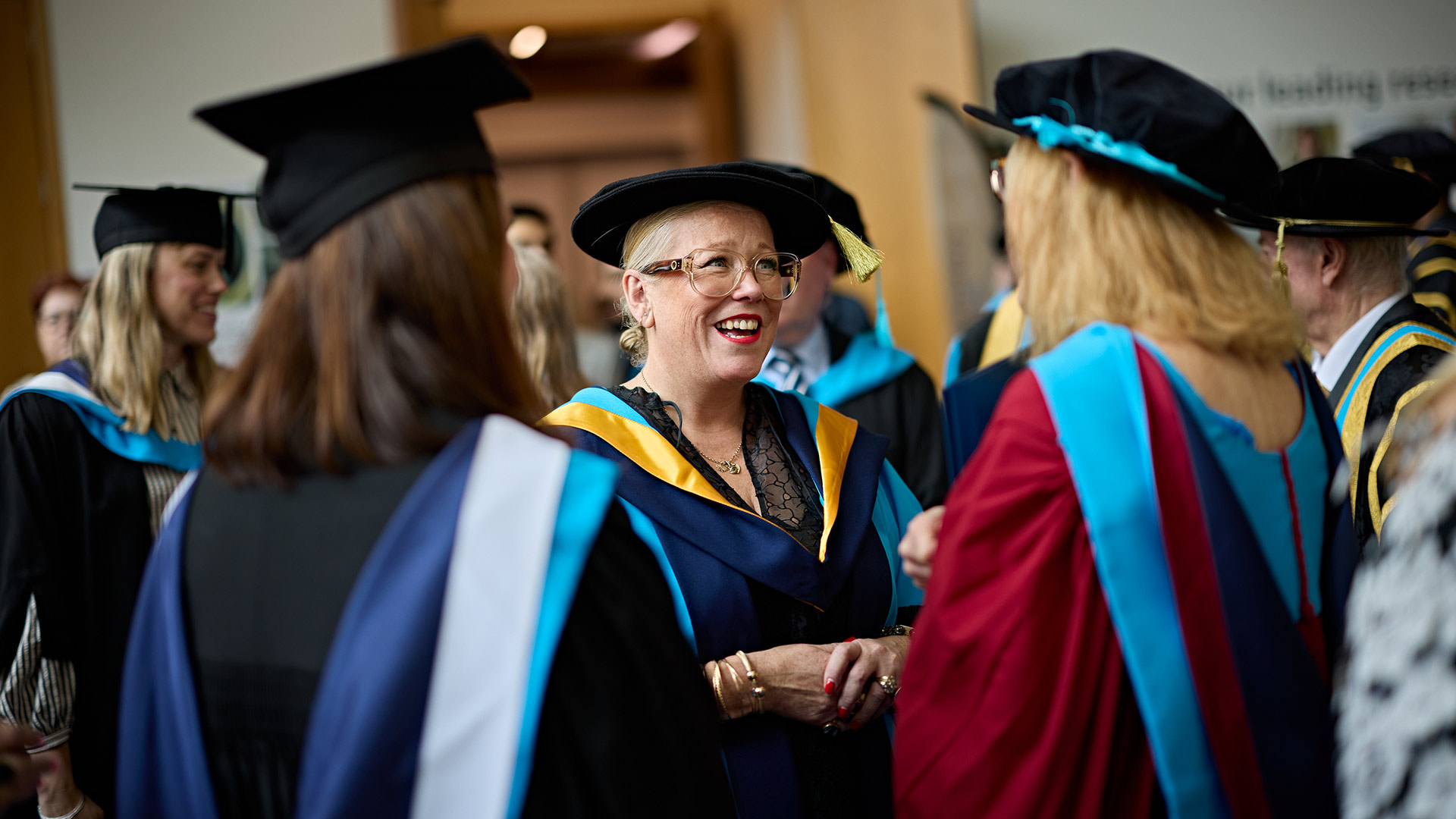 Kate Halfpenny at graduation