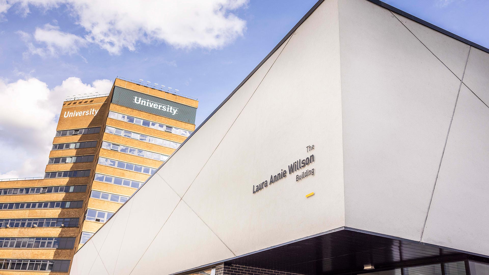 The Laura Annie Willson Building at the University of Huddersfield