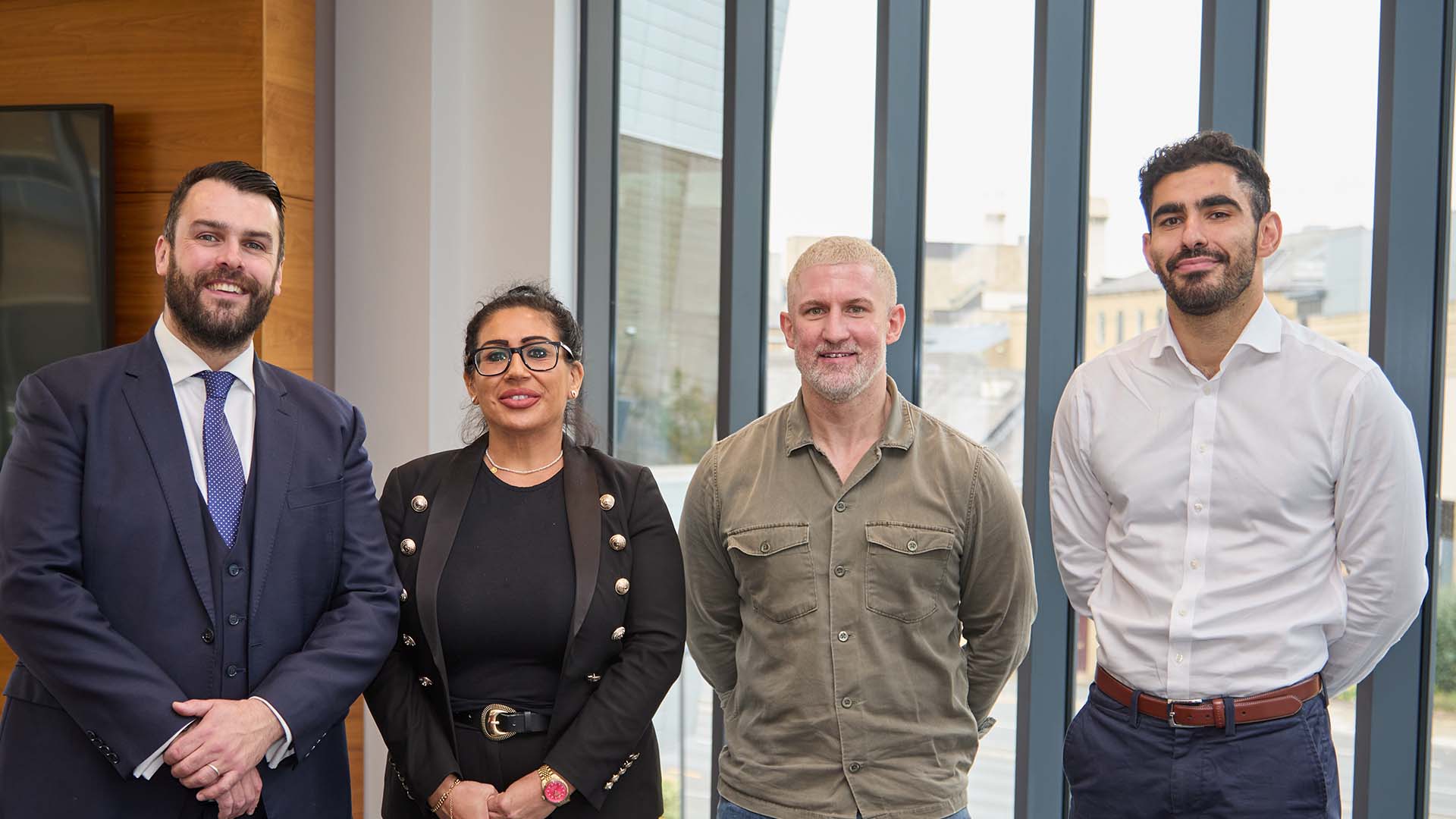 A group of delegates at a conference