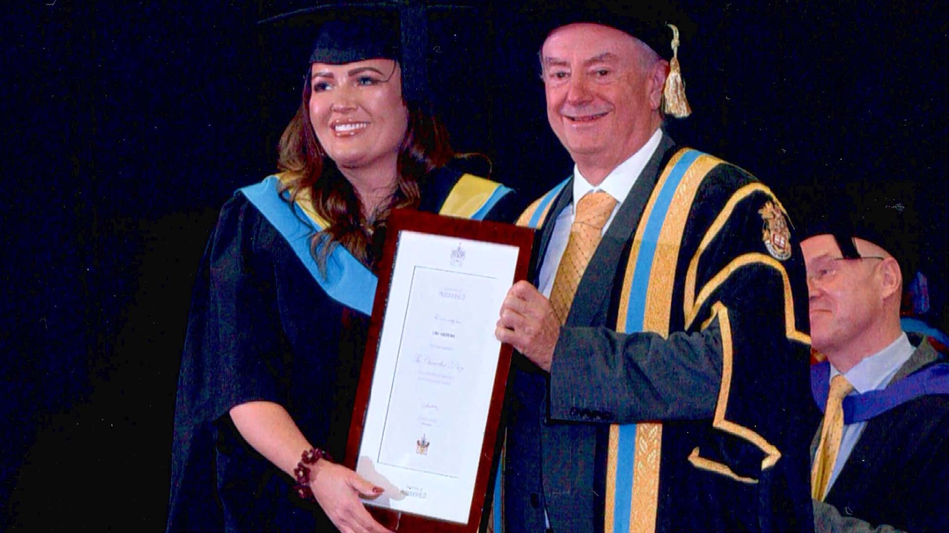 Lisa Andrews and Bob Cryan