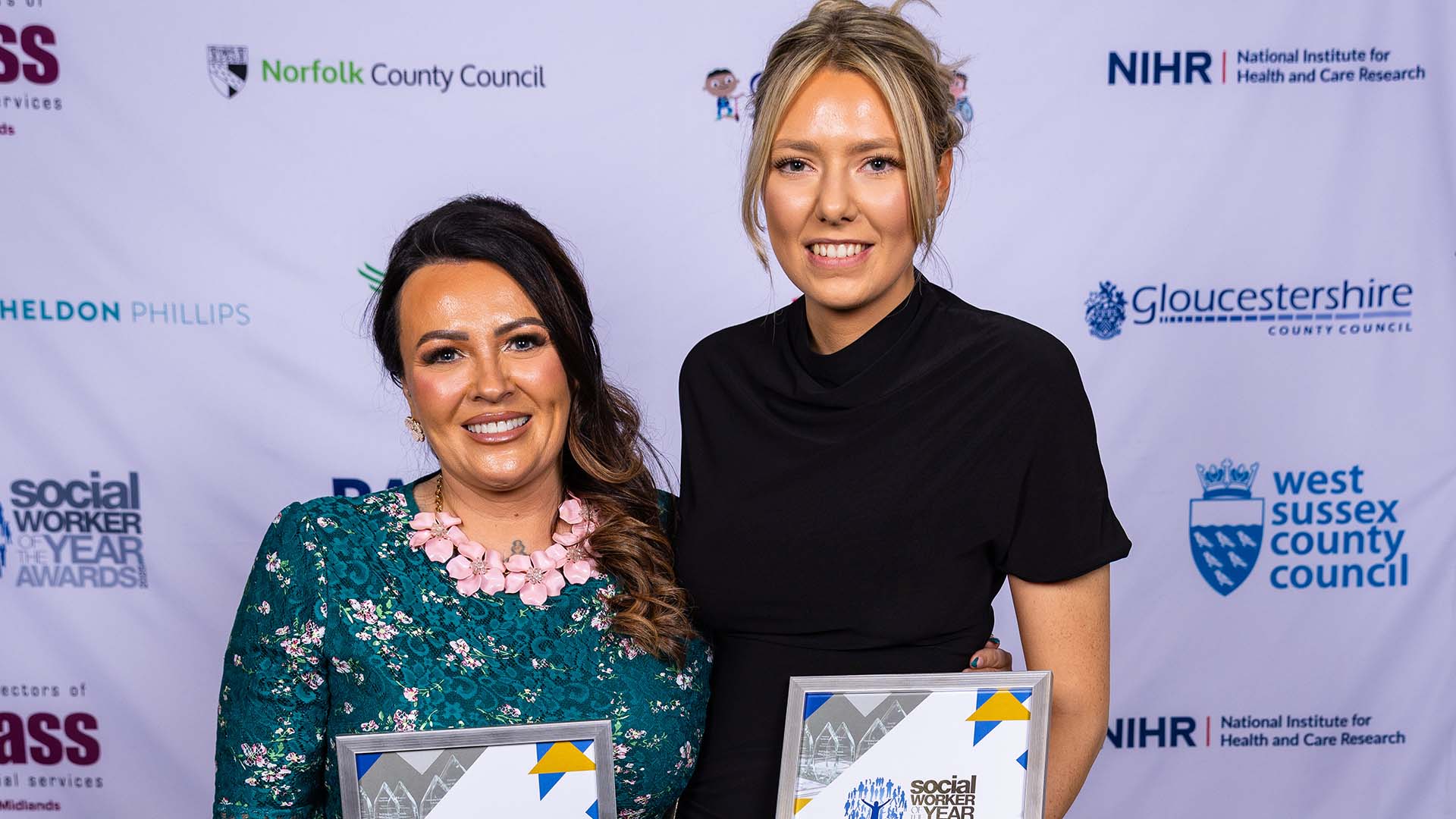 Lisa Andrews and Molly Butler