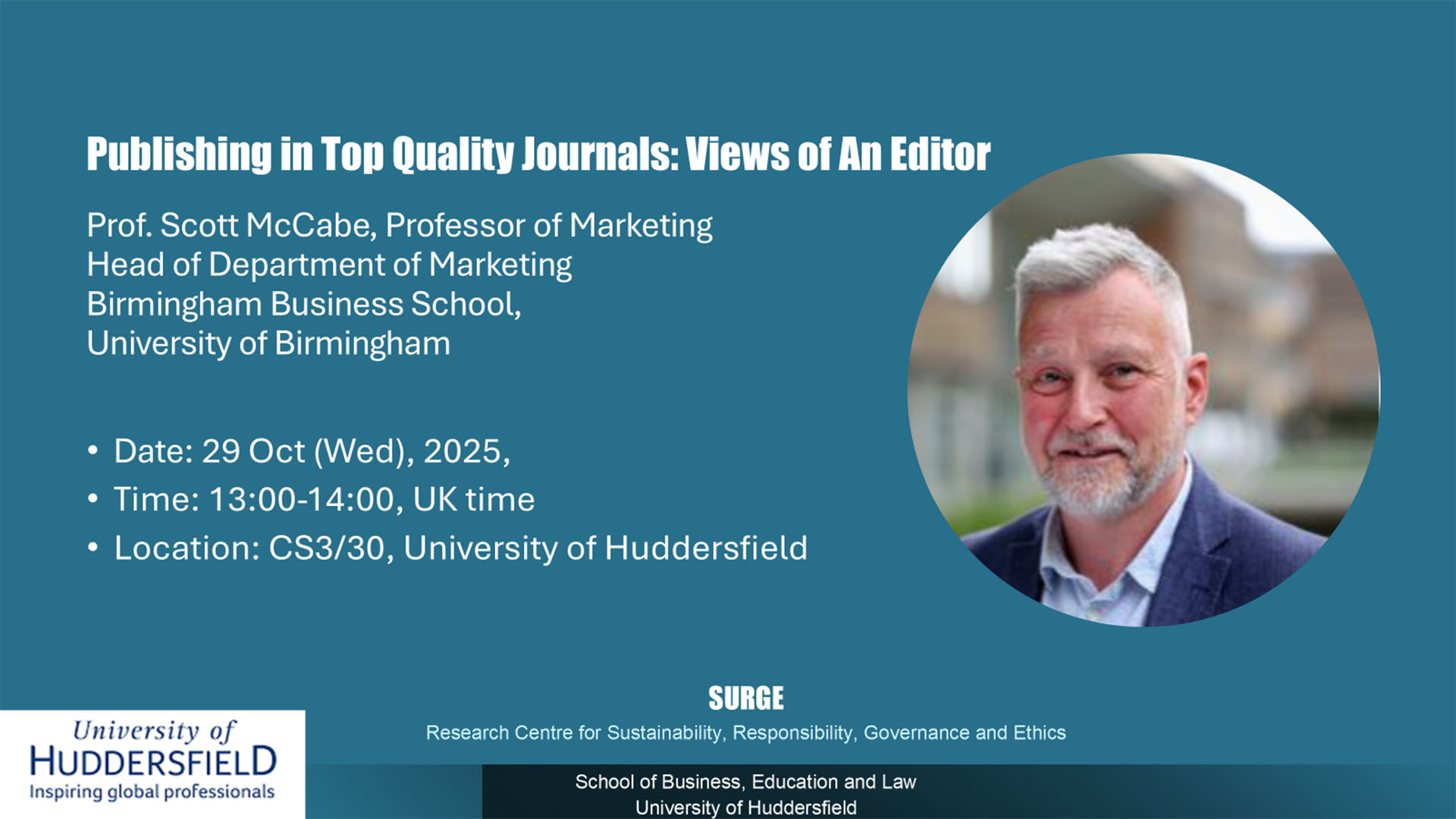 Seminar details