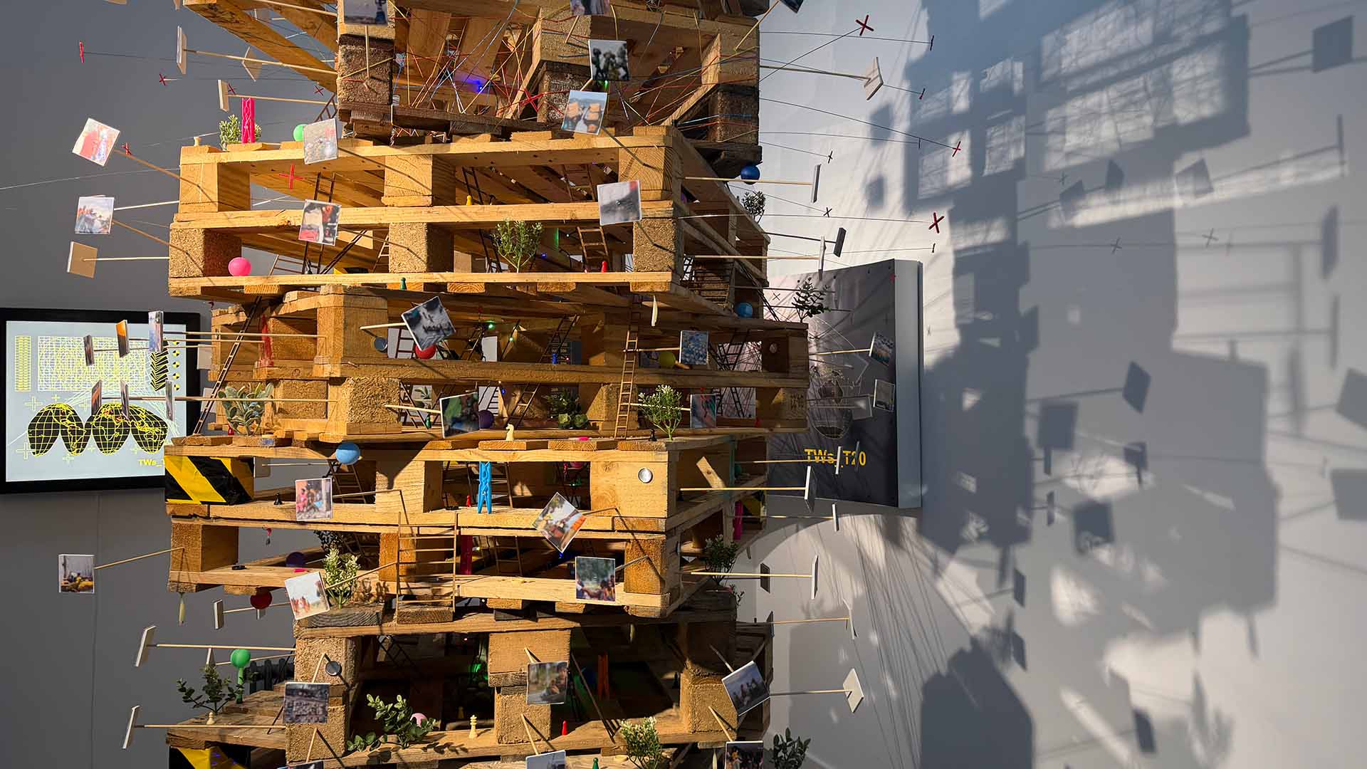 Part of the climate ecologies exhibition