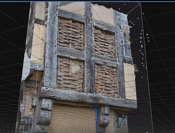 A CG image of the Halls Croft work