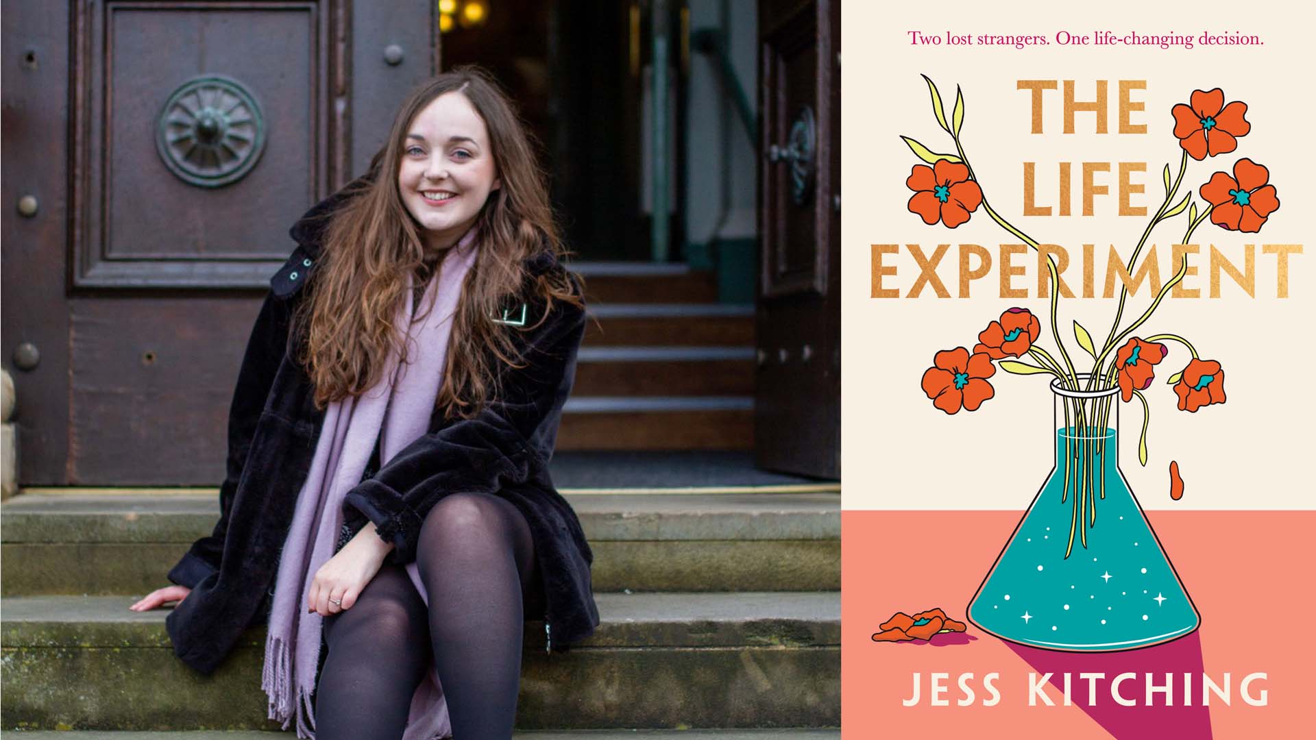 Jess Kitching the cover of The Life Experiment