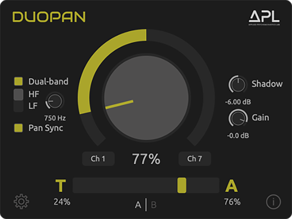 A screenshot of DUOPAN software tool at work