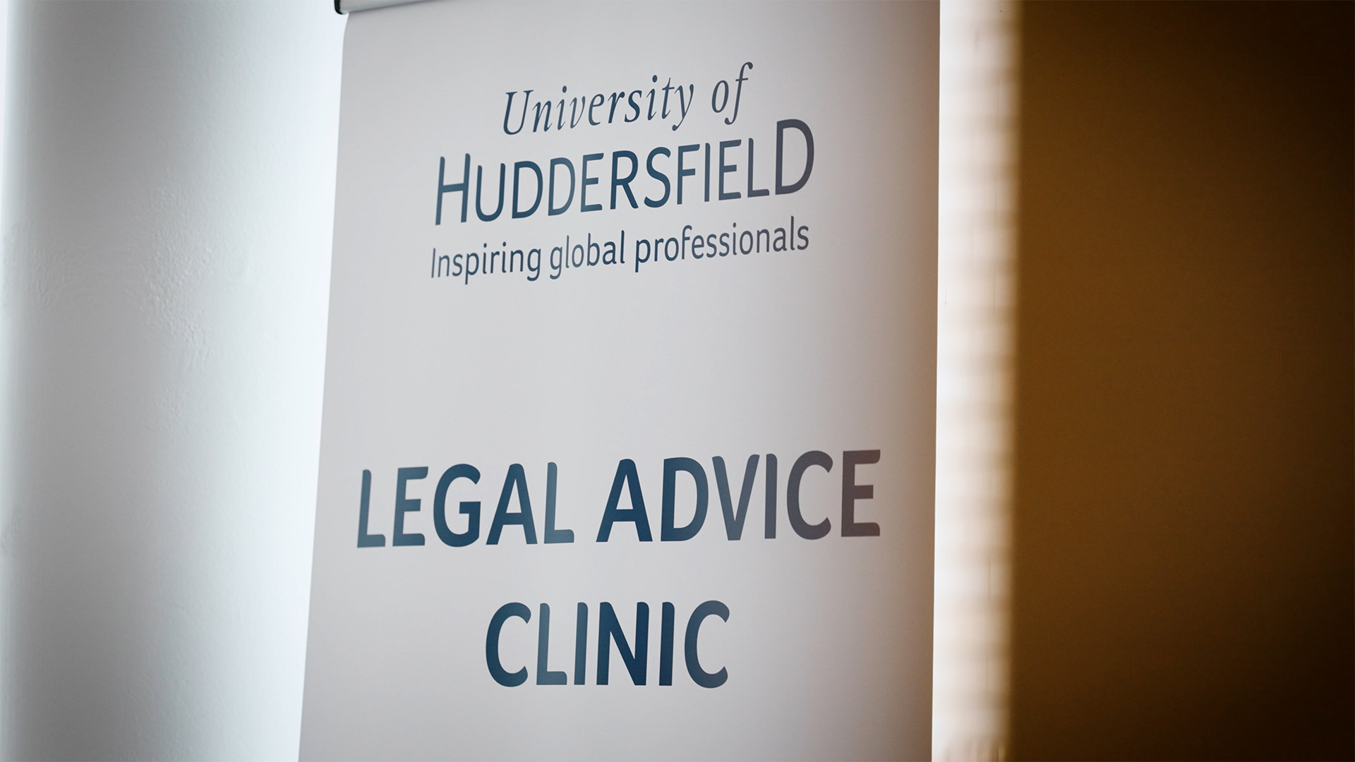 The Legal Advice Clinic sign