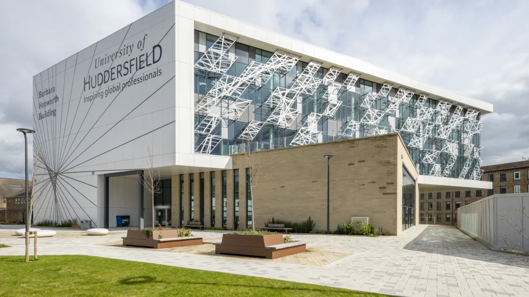 The Barbara Hepworth Building in sunshine