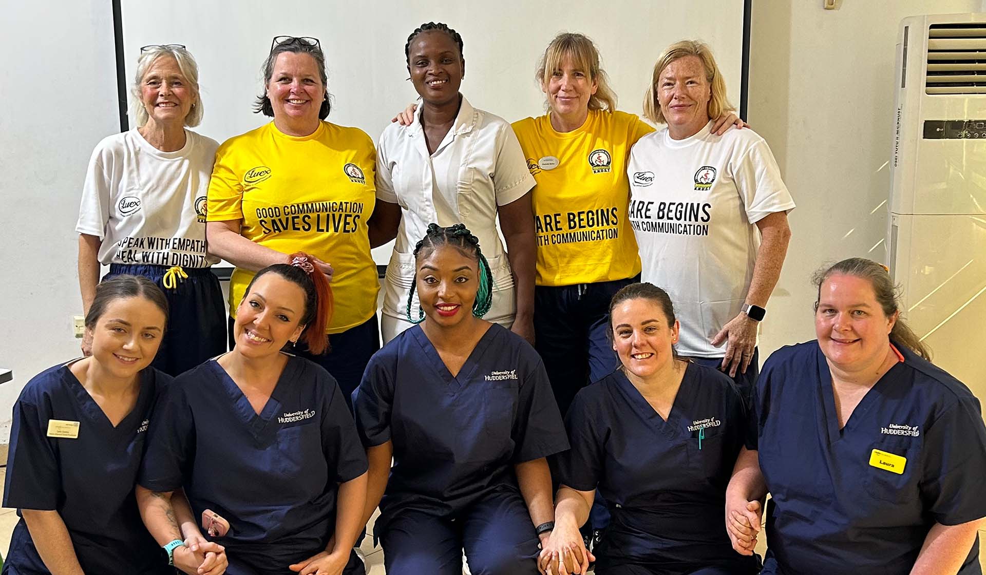 University of Huddersfield Students Excel in Ghana Hospital Knowledge Exchange