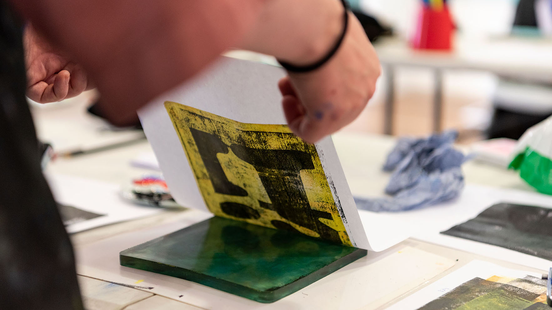 Handmade block printing