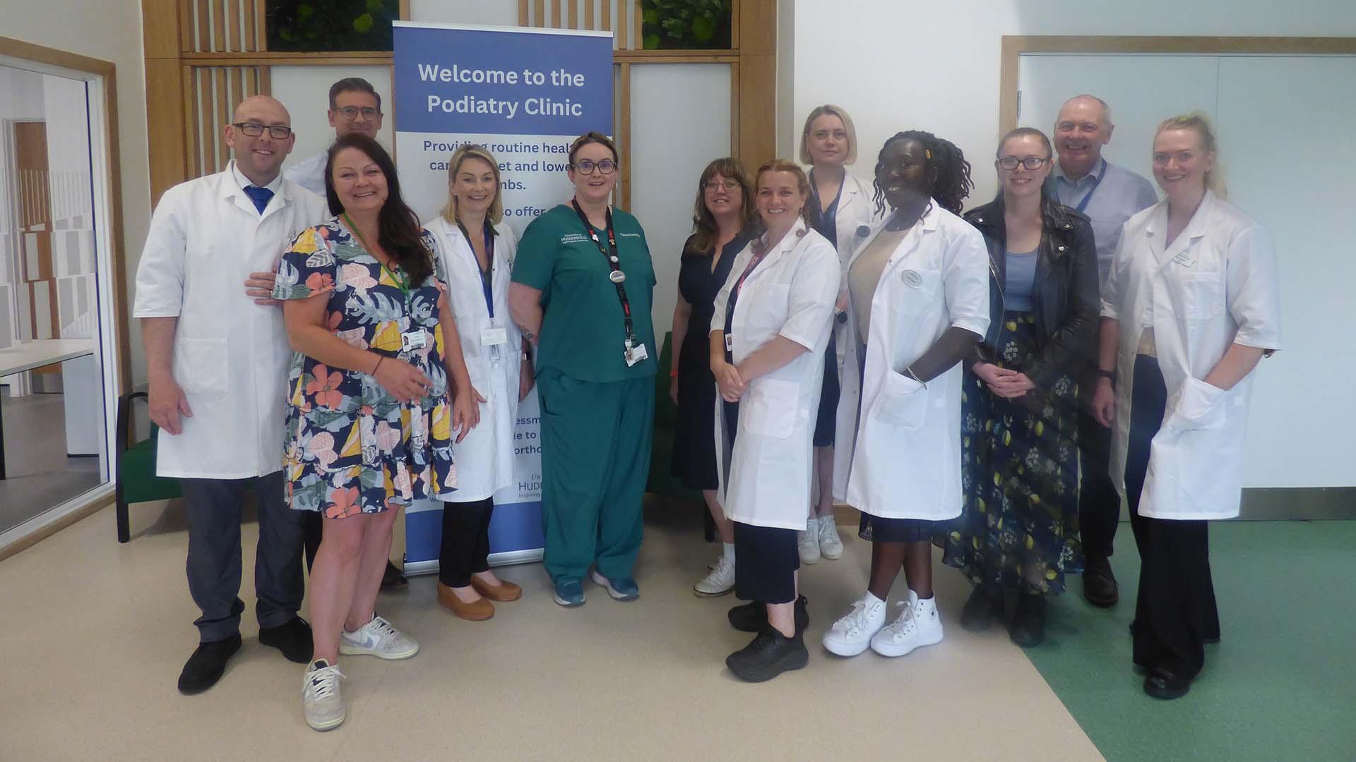 A team of podiatrists