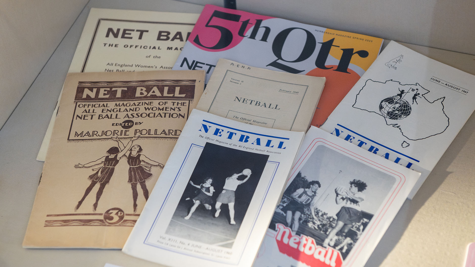 Netball paperwork and programmes