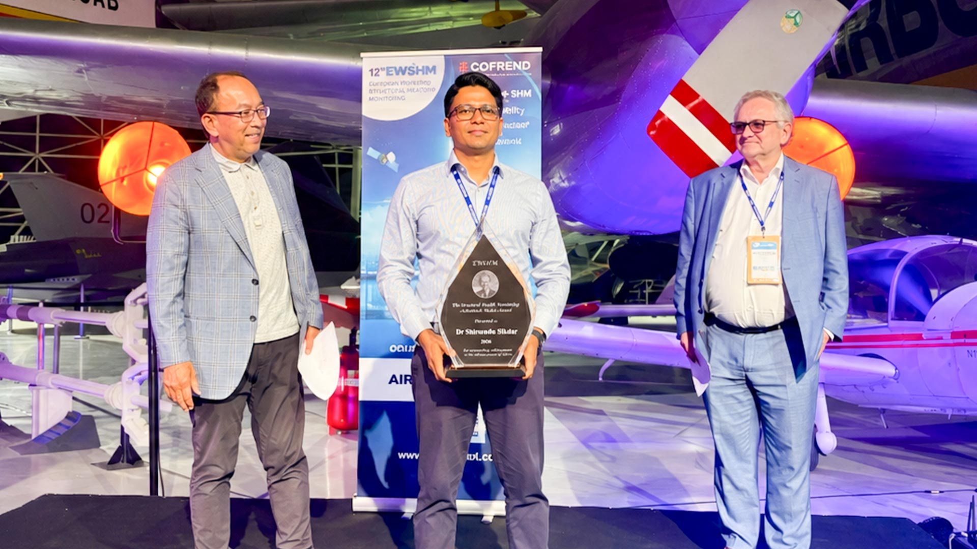 University of Huddersfield Mechanical Engineering Expert Wins Achenbach Medal for Structural Health Monitoring