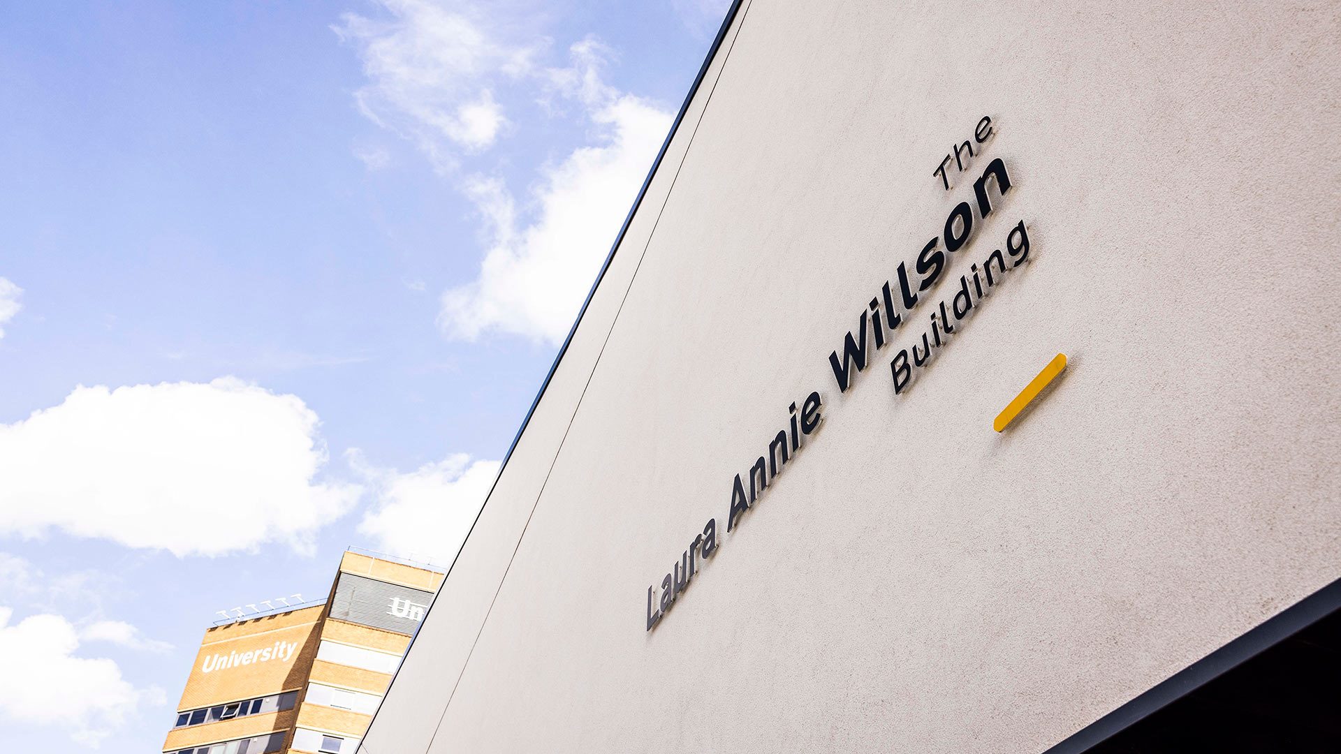 The Laura Annie Willson Building at the University of Huddersfield