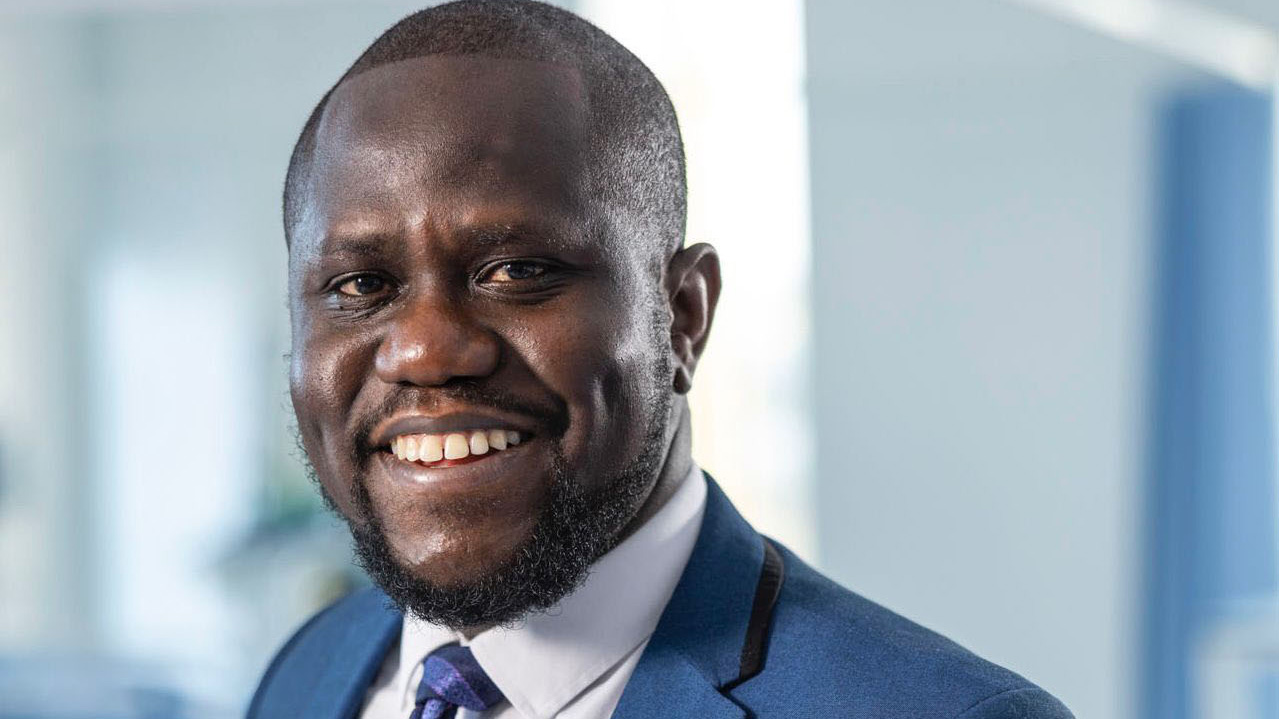 Precious Duodu smiles at the camera