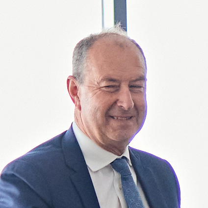 Steve Jupp speaks at the round table