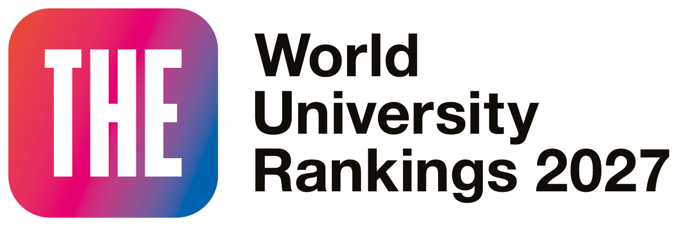 Times Higher Education World University Rankings 2027 logo displayed on white background.