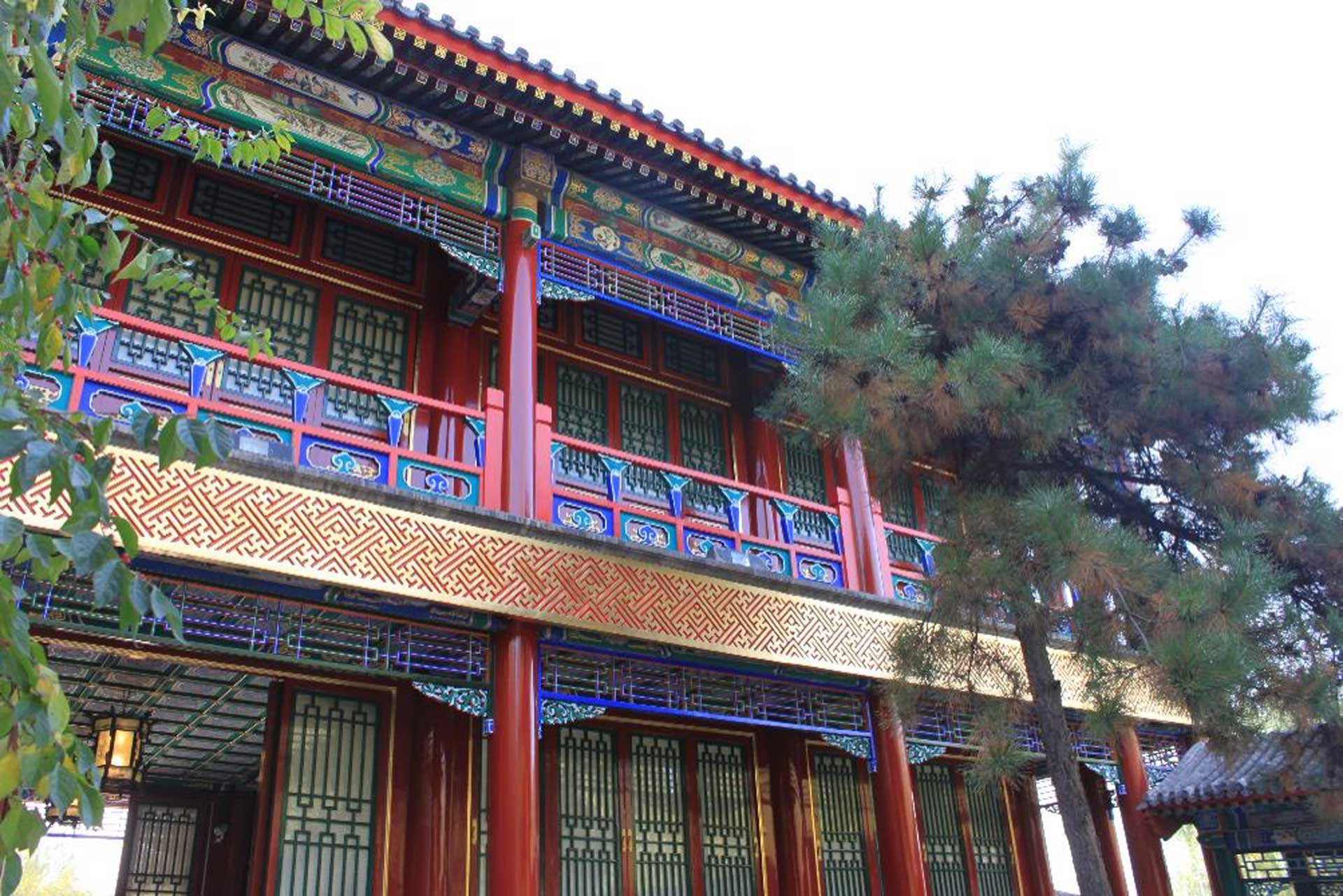 Building in the grounds of Daguanyuan