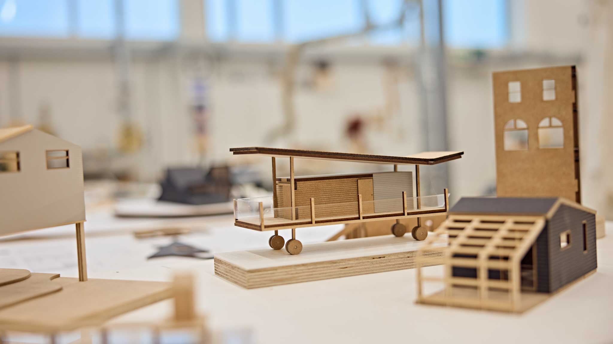 Student Work in the Architecture Workshop