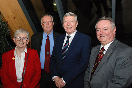 Alan Johnson MP with Professor Bob Cryan CBE DL FREng