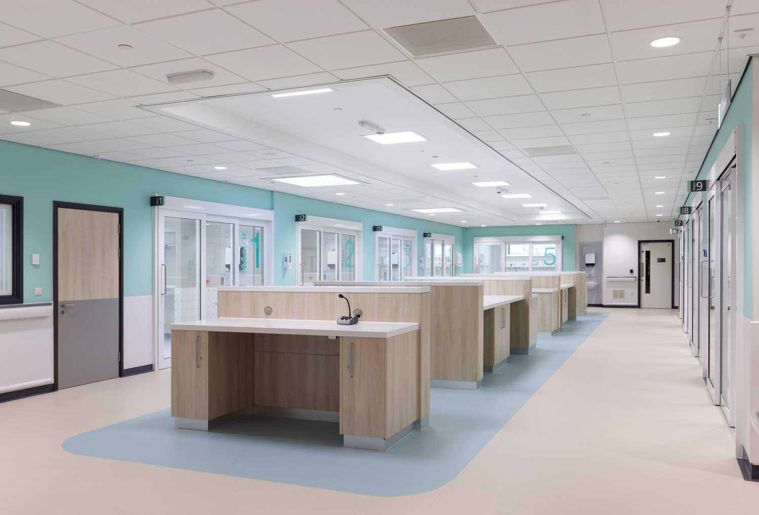 A digital design of the new Huddersfield A&E
