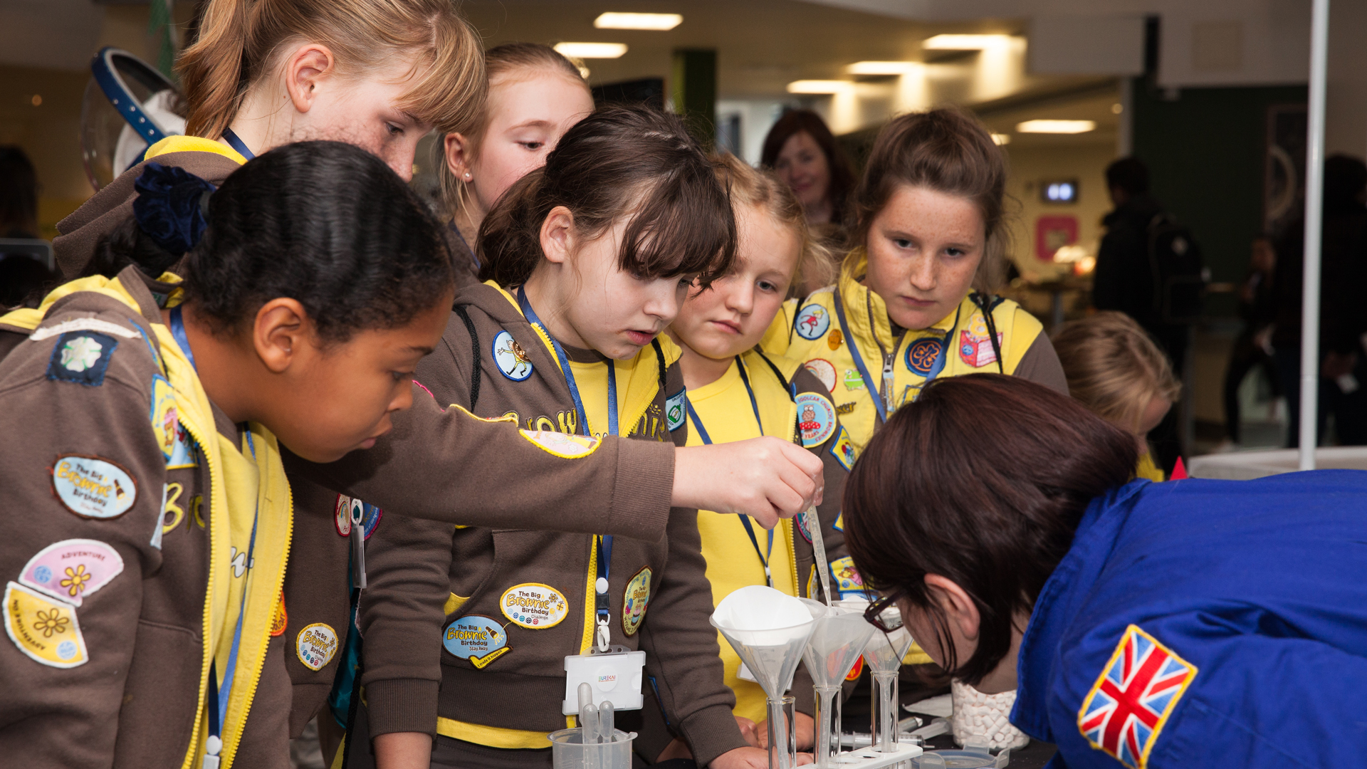Brownies students at European Researchers night