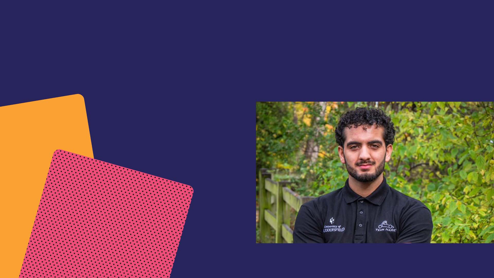 A header image of Saad Zahir smiling to the camera.